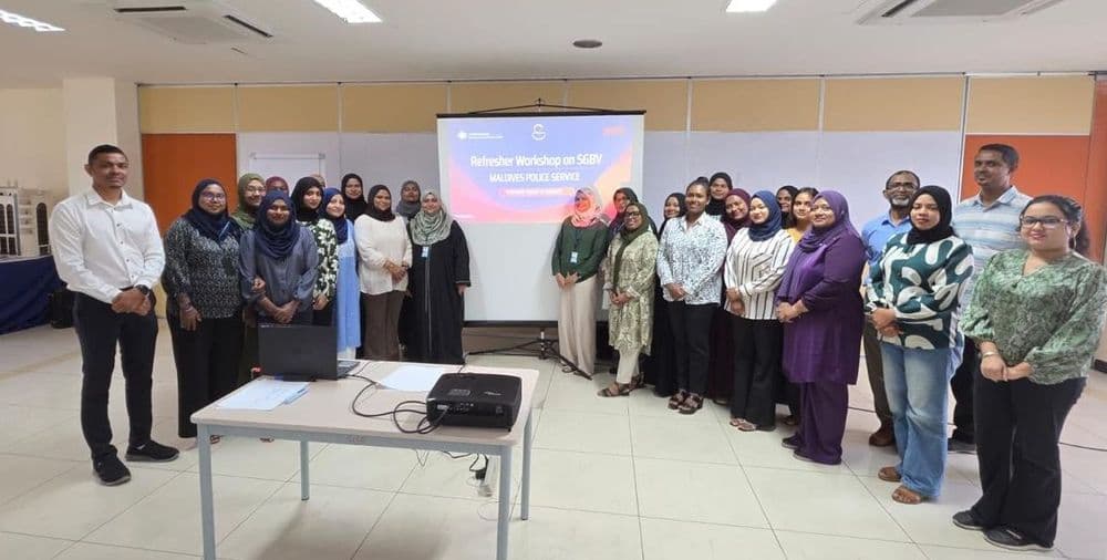 ވިކްޓިމް ސަޕޯޓް އޮފިސަރުންނަށް ރިފްރެޝަރ ވޯކްޝޮޕެއް ކުރިއަށް ގެންގޮސްފި