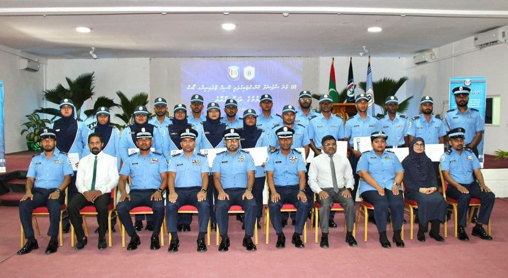 ސްޕެޝަލް ކޮންސްޓަބުލަރީ އަސާސީ ތަމްރީނު ކޯސް-8 ނިންމުމުގެ ރަސްމިއްޔާތު ބާއްވައިފި