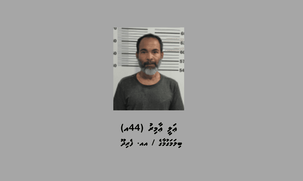 އއ. ފެރިދޫއަށް މަސްތުވާތަކެތި އެތެރެކުރި މީހަކު ހައްޔަރުކޮށްފި
