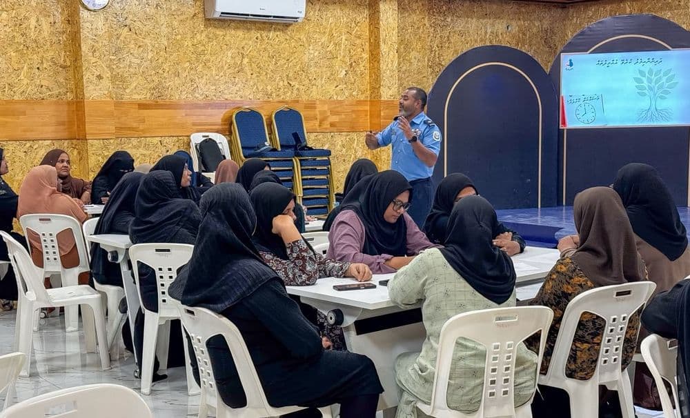 މަތިވެރީ ސުކޫލު ދަރިވަރުންނާއި މުވައްޒަފުން އަދި ބެލެނިވެރިންނަށް ހޭލުންތެރިކުރުމުގެ ސެޝަންތަކެއް ކުރިއަށް ގެންގޮސްފި