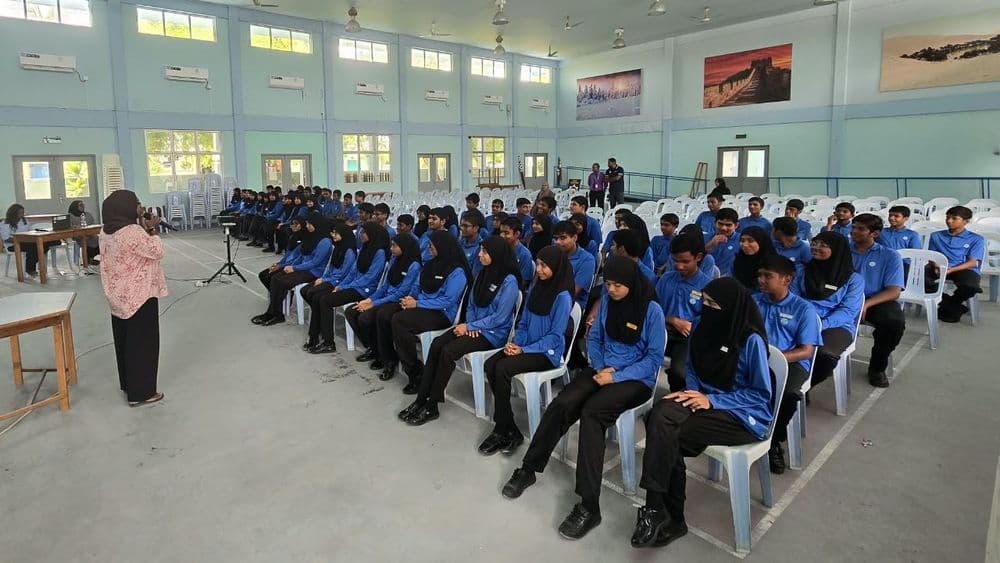 ހޭލުންތެރިކުރުވުމަށް މައުލޫމާތު ދިނުމުގެ ސެޝަންތަކެއް އދ. އަތޮޅު ތައުލީމީ މަރުކަޒުގައި ކުރިއަށް ގެންގޮސްފި