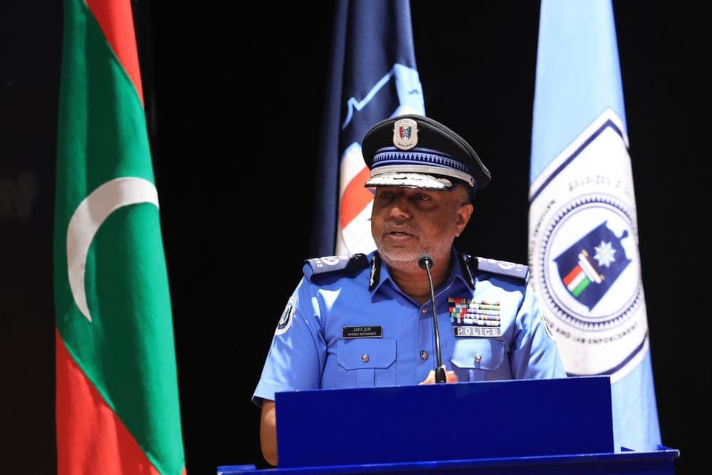 ކޮމިޝަނަރ އޮފް ޕޮލިސް އައްޑޫ ސިޓީގައި ހުންނަ ނޭޝަނަލް ކޮލެޖް އޮފް ޕޮލިސިންގ އެންޑް ލޯ އެންފޯސްމަންޓަށް ޒިޔާރަތްކުރައްވައިފި